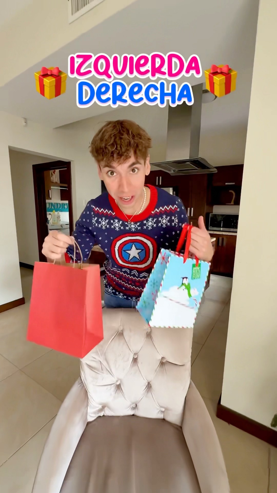 Juego Izquierda o Derecha ?✨ #holidayswithshorts
